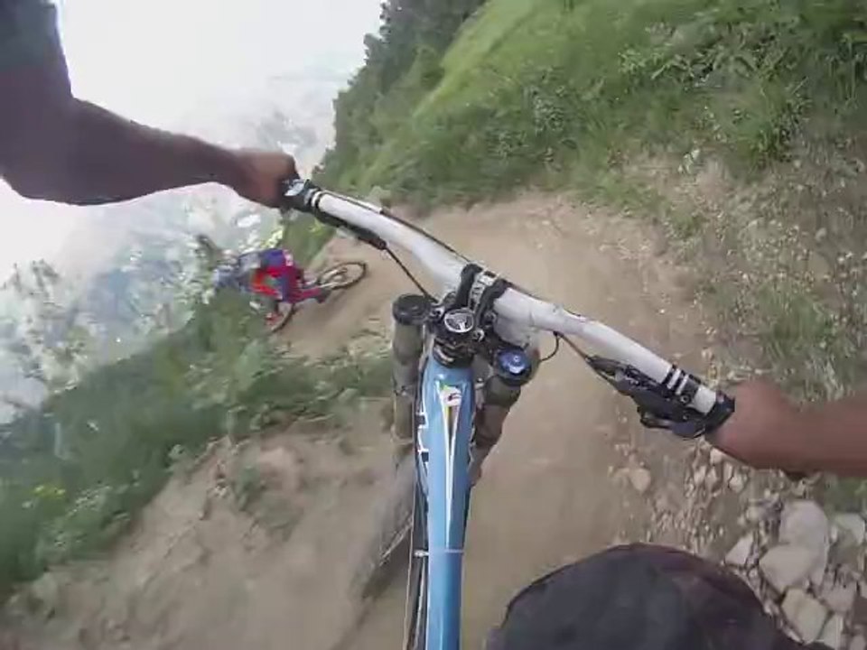 piste DH mont de lans les deux alpes antomountain