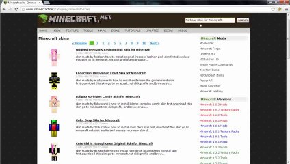 Parkour Skin for Minecraft