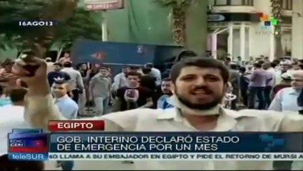 Continúa desatada la escalada de violencia en Egipto