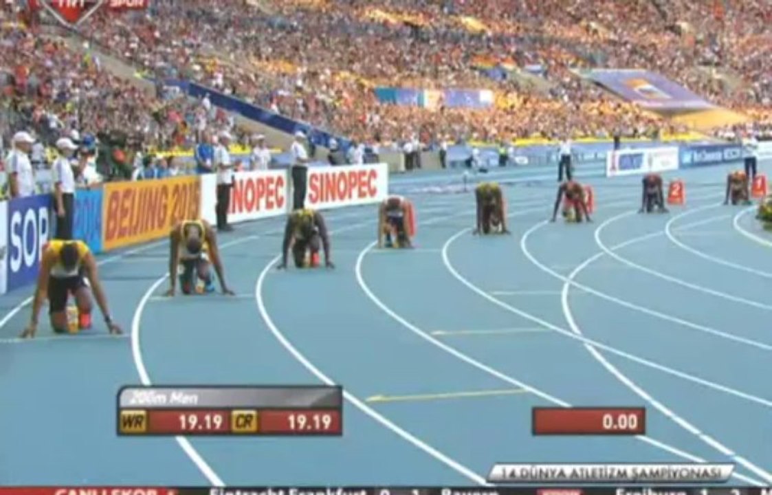Bolt 200 M.