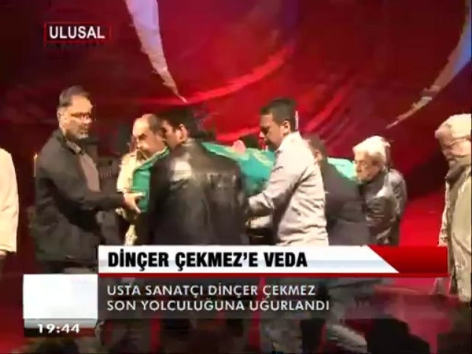 DİNÇER ÇEKMEZ'E VEDA.