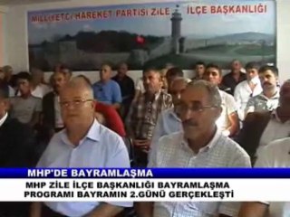 MHP ZİLE İLÇE BAŞKANLIĞINDA BAYRAMLAŞMA