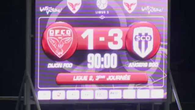 Dijon FCO (DFCO) - Angers SCO (SCO) Le résumé du match (3ème journée) - 2013/2014