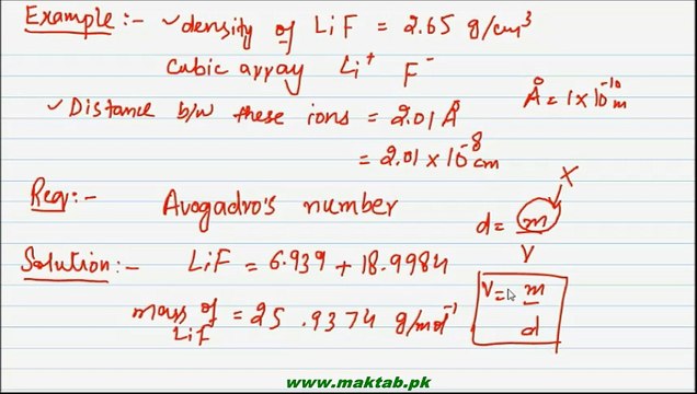 FSc Chemistry Book1, CH 4, LEC 13: Determination of Avogadros number