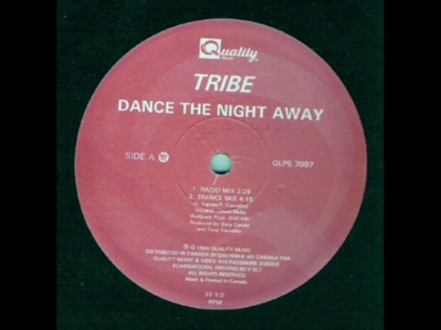 Tribe Feat. Cinzia Mella - Dance The Night Away (Radio Mix)