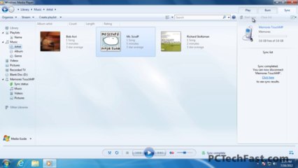 Burning CD's with Media Player
