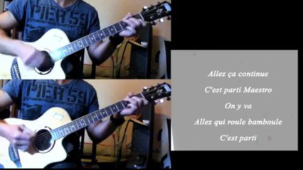 Sébastien Patrick - quand il pète - guitar cover et karaoké