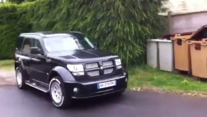 CRD Dodge Nitro. White painted letters on my Goodyear Wrangler AT/R