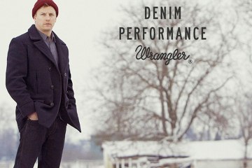 Kimi Raikkonen, mannequin pour Wrangler Denim Performance