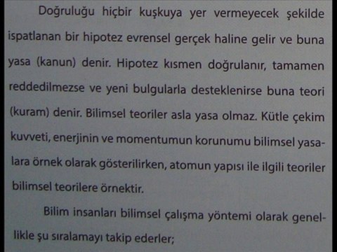 FİZİĞİN DOĞASI KONU ANLATIM SLAYTI -2