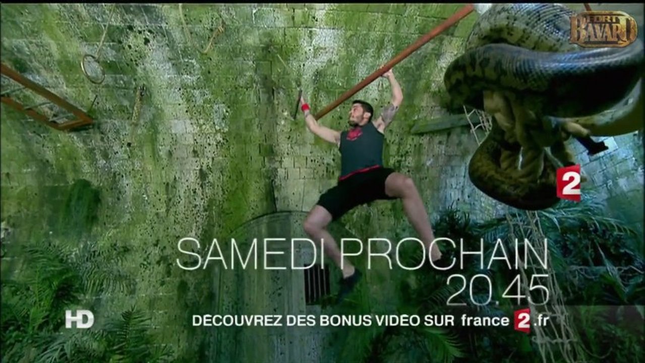 Fort Boyard 2013 : Bande-annonce de l'émission du 24 août 2013 - Équipe de Baptiste Giabiconi