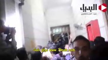 بالفيديو لحظة اطلاق قنبلة من الاخوان على قوات الامن بمسجد الفتح مشاهدة مباشرة