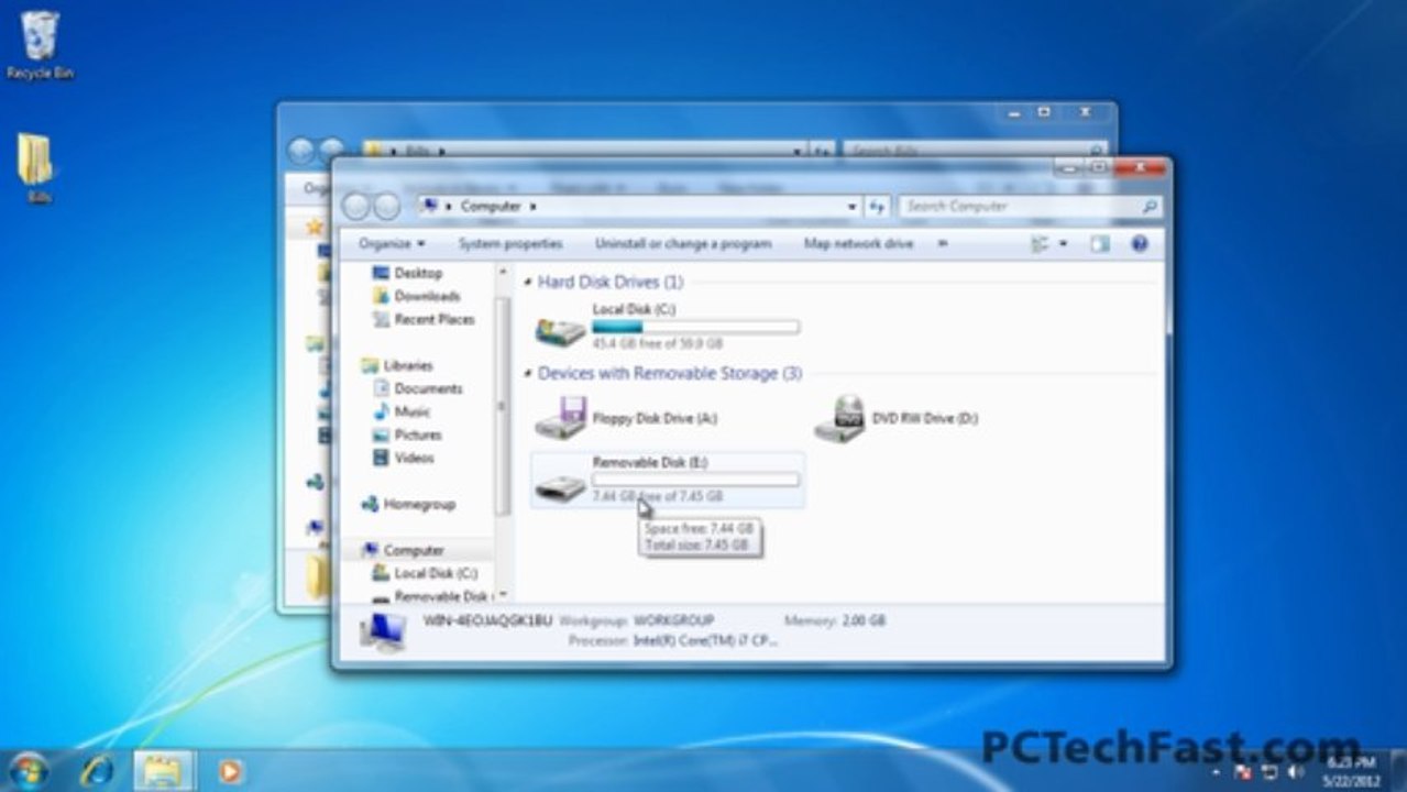 Moving Files and Folders