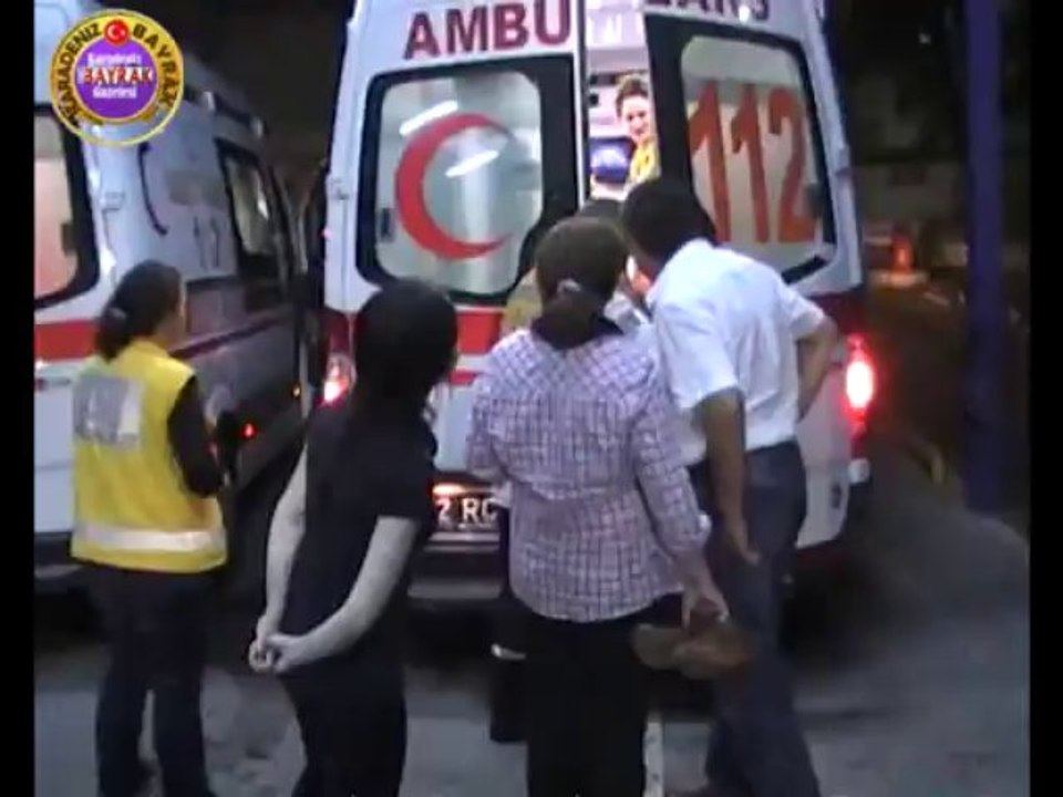 ORDU DA YAYAYA ÇARPAN ARAÇ KAÇTI-KARADENİZBAYRAK