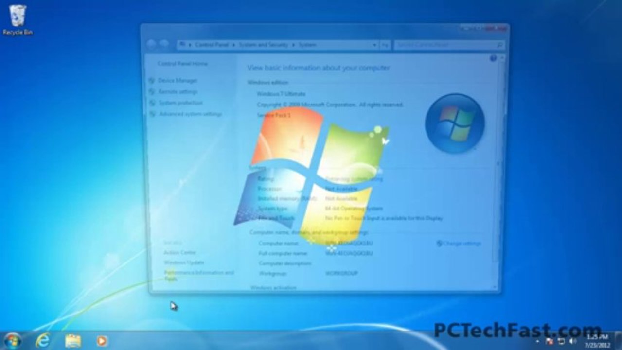 Fix your computer with System Restore