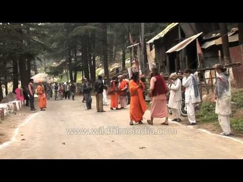 Babas and Sadhus of Garhwal: Gangotri to Mukhba procession
