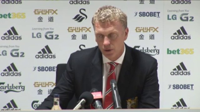 Moyes, encantado con la victoria ante el Swansea