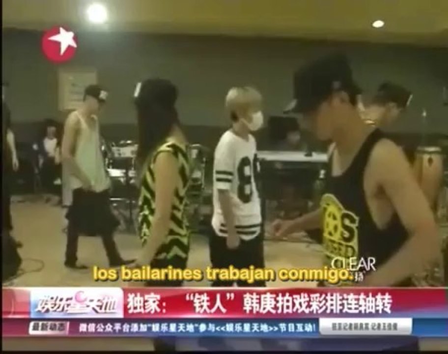 [Sub-Esp] 130816 HanGeng reportaje Gragon TV