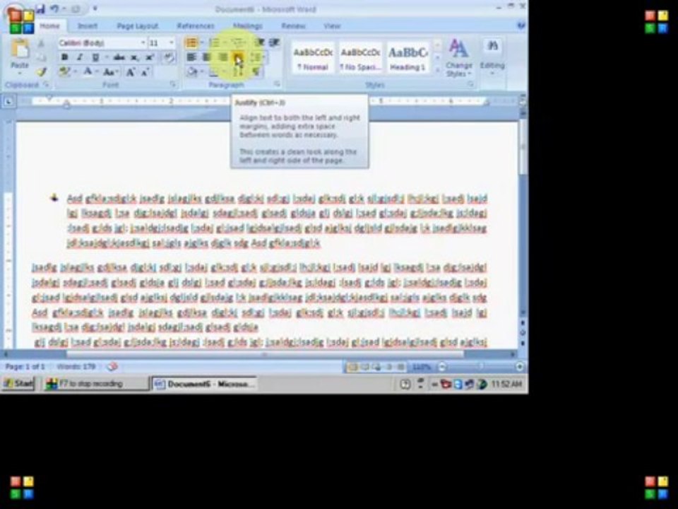 Word 2007 Tabs Part 19