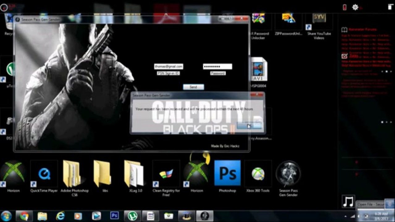 Latest Black Ops 2 Season Pass Generator PS3