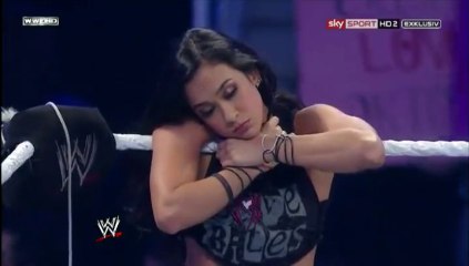 Natalya Kaitlyn vs Aj Lee  Layla