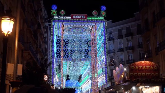 Fallas 2013 Illumination Cuba-Literato Azorín