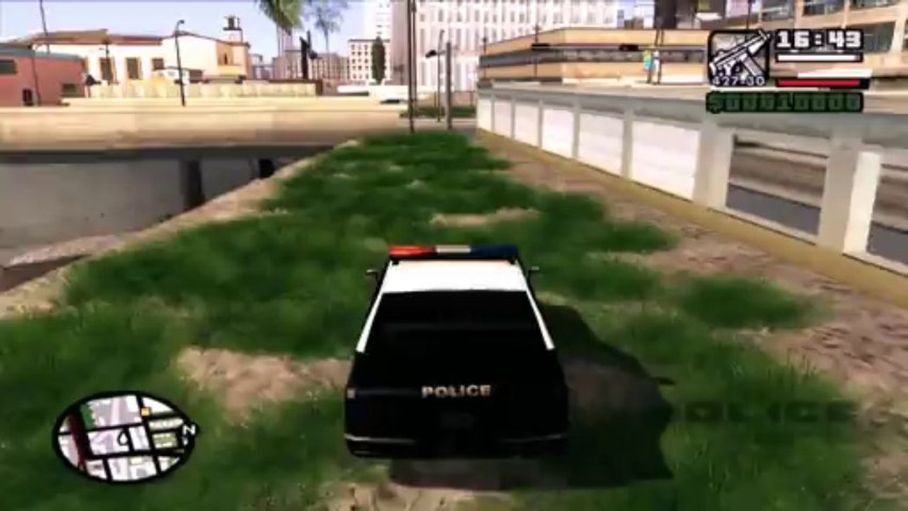 GTA San Andreas - Mission DYOM - Defence of the LSPD [FR]