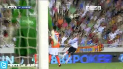 هدف فالنسيا الاول الوحيد على مالاجا -  الدوري الأسباني