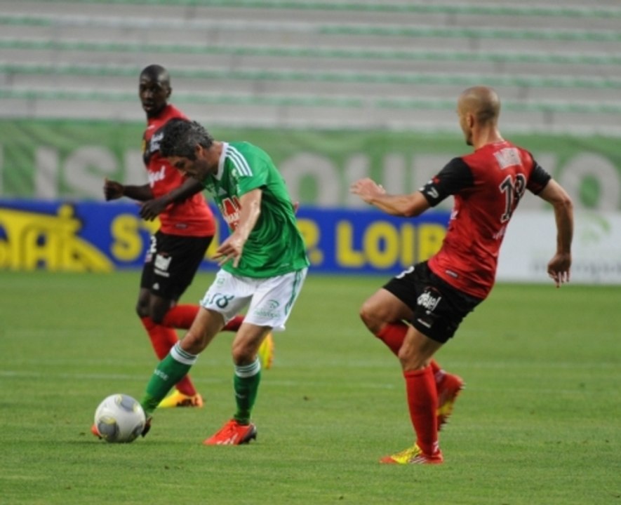 Super but de Fabien LEMOINE (52ème) - AS Saint-Etienne - EA Guingamp (1-0) - 2013/2014