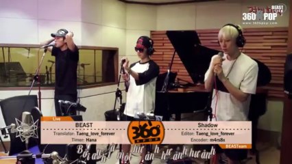 [Vietsub] 130813 BEAST - Shadow @ Kim Shinyoung's Radio {BEASTeam}