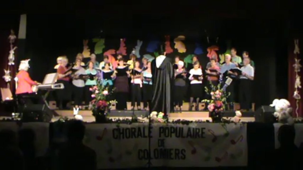 Lapin de Juliette interprété par la chorale populaire de colomiers