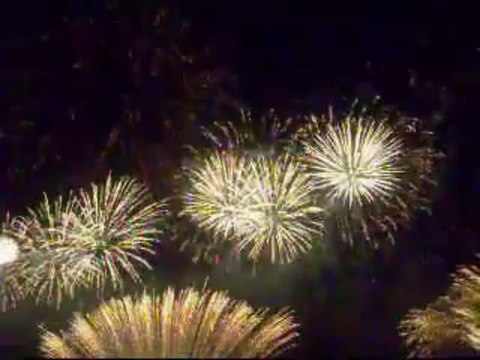 Feu d'artifice du 15 août 2013 à Berre L'Etang