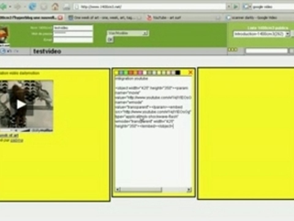 Webtv-integrer-video