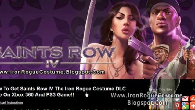 How to Download Saints Row IV The Iron Rogue Costume DLC Free