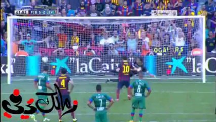 هدف برشلونه الخامس فى ليفانتي ميسي