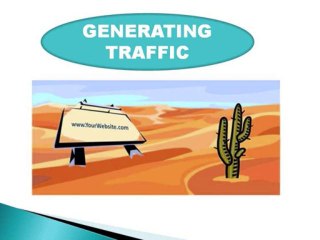 Generating Online Traffic (Part One)