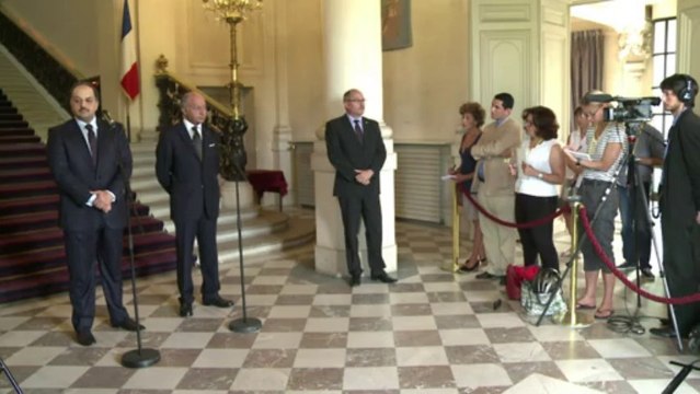 Egypte: ne pas imposer de solutions aux Egyptiens , selon Fabius