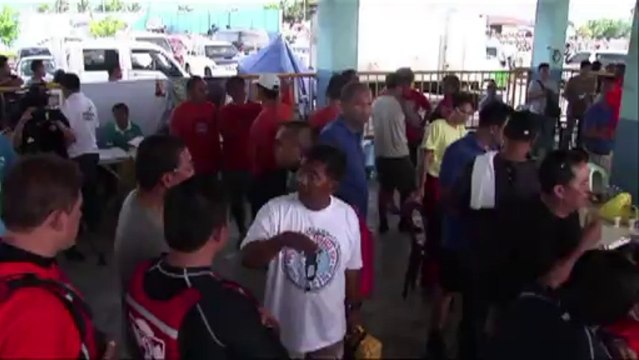 Retomada buscas de desaparecidos nas Filipinas