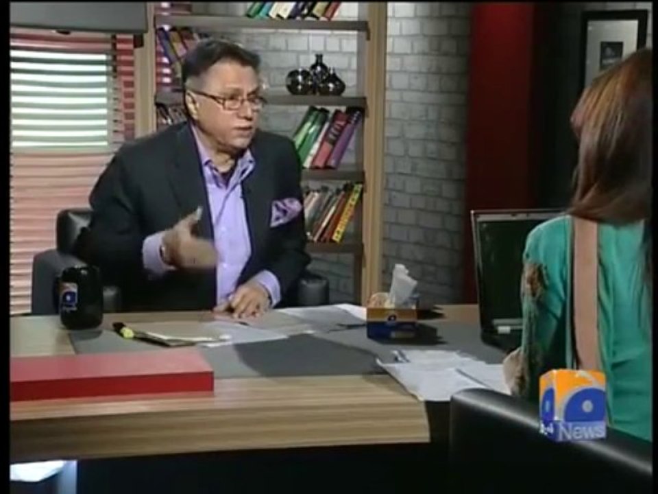 Meray Mutabiq with Hassan Nisar. Aug 18th 2013