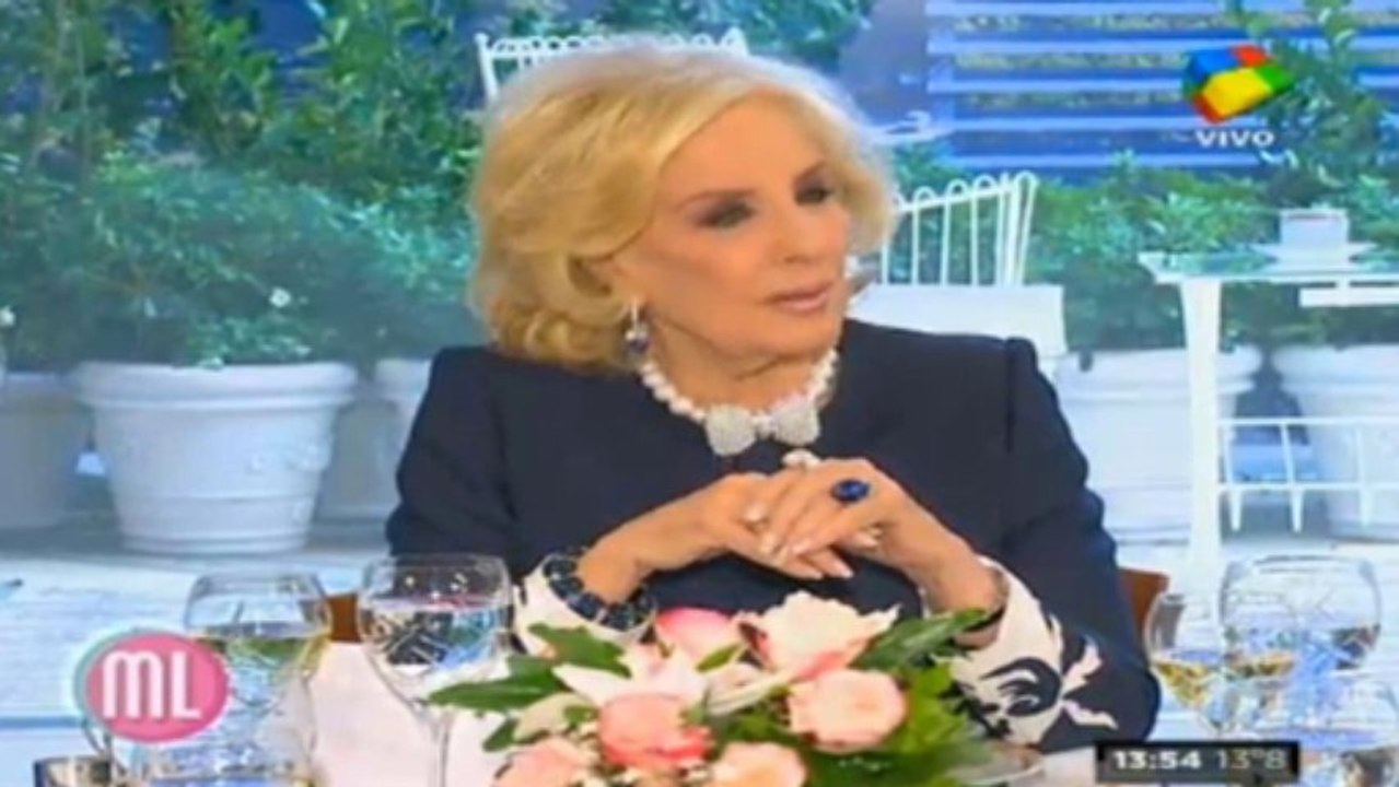 Pepe en almorzando con Mirtha