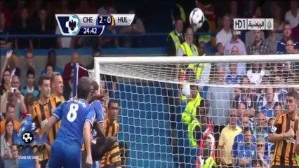 أهداف مباراة تشيلسي 2-0 هال سيتي