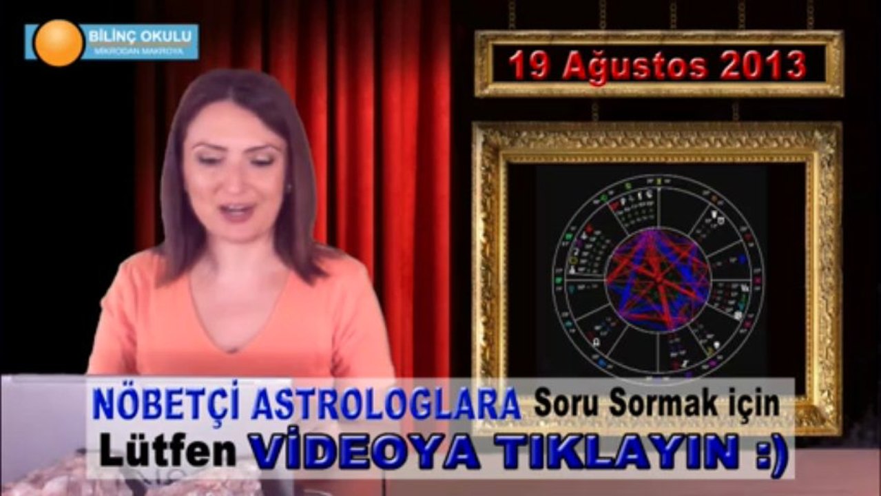BAŞAK Burç Yorumu 19 Ağustos 2013 Astrolog DEMET BALTACI - Bilinç Okulu  ( Astroloji, astrolgy, horoskop, daily horoscope, sign, burçlar, burcu, astrolojik )