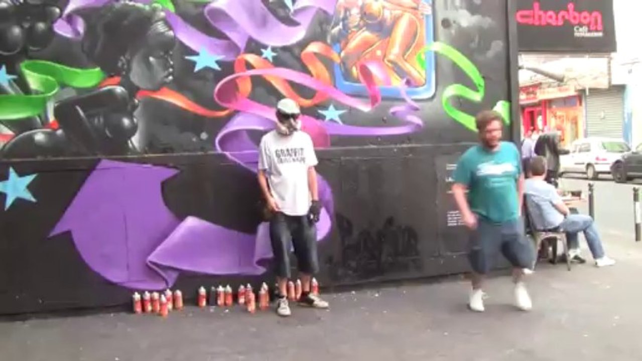 Lazoo peint au MUR - août 2013 -