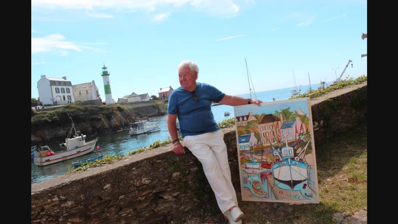 Louis MAHE Artiste Peintre de Doëlan (Doëlan. Doc Martin Port Garrec)