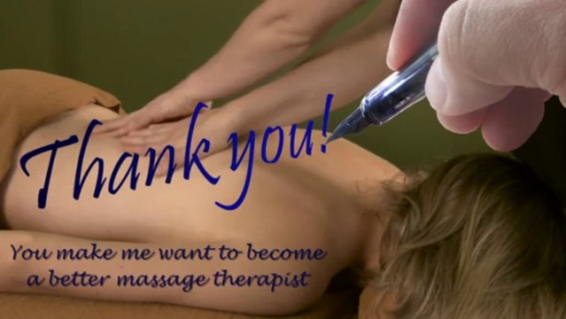 You make me want to become a better massage therapist - Royalty Free Massage Therapy Video #120