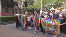 Rally For Marriage Equality Brisbane August 2013