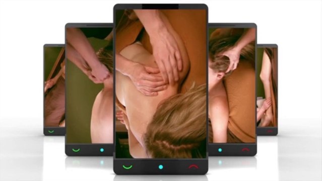 Massage Phones - Royalty Free Massage Therapy Video #79