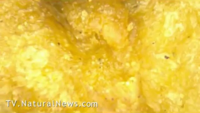 (Vídeo) Chicken McNuggets contain strange fibers - microscopic forensic investigation by the Health Ranger
