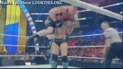CM Punk GTS on Lesnar Summer Slam 2013