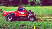 Testing the mud truck